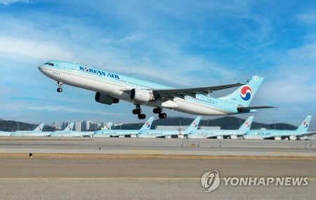 大韓航空の営業益5％増　旅客路線の収益改善で＝1～3月期(聯合ニュース)