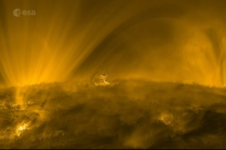 太陽の渦巻くプラズマを捉えた驚愕の最新動画、探査機が接近撮影(Forbes JAPAN)