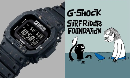 【G-SHOCK】廃プラスチックを使用した「サーフライダーファウンデーション」とコラボモデル(WATCHNAVI Salon)