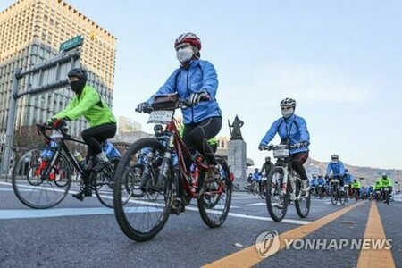 ソウル都心の一部区間で交通規制　19日にサイクリングイベント(聯合ニュース)