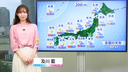 【動画】20日の天気 - 午前中は東日本や東北で本降りの雨　激しく降る所も　西日本は晴れて暑く（19日19時更新）(ウェザーマップ)