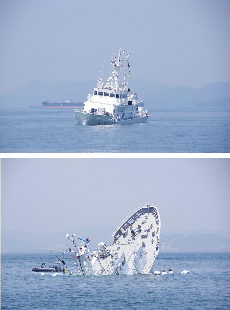 水産庁の漁業取締船「白鷺」が座礁 岡山・笠岡沖、乗組員14人は 