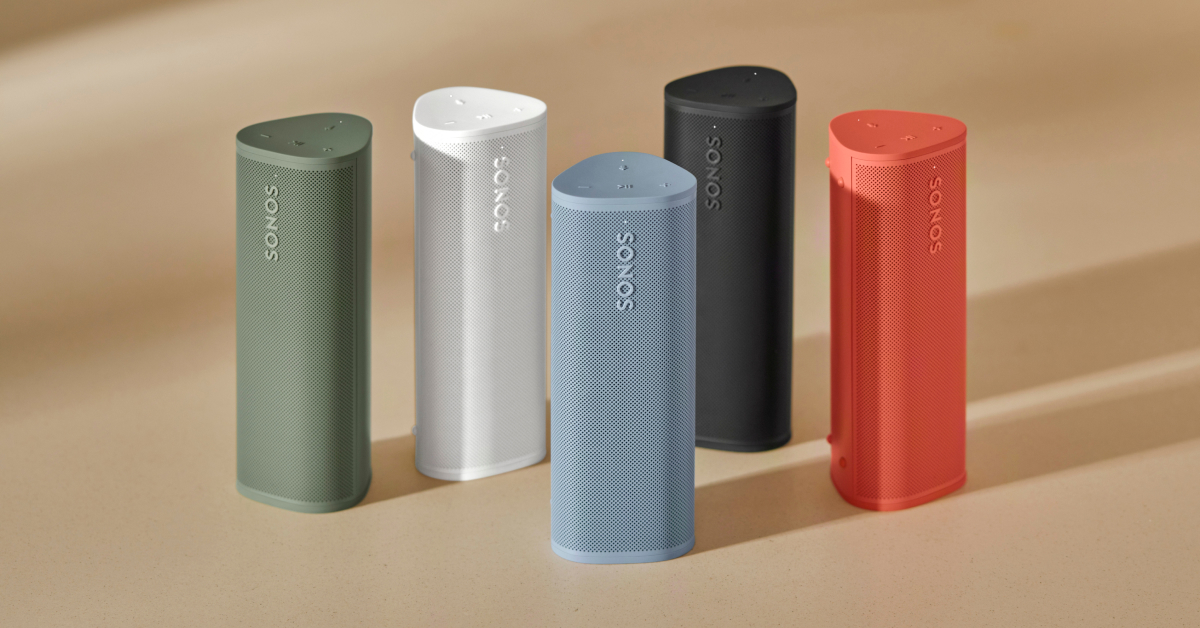 Sonos、操作性が向上した小型ポータブルスピーカー「Roam 2」。Wi-Fi 