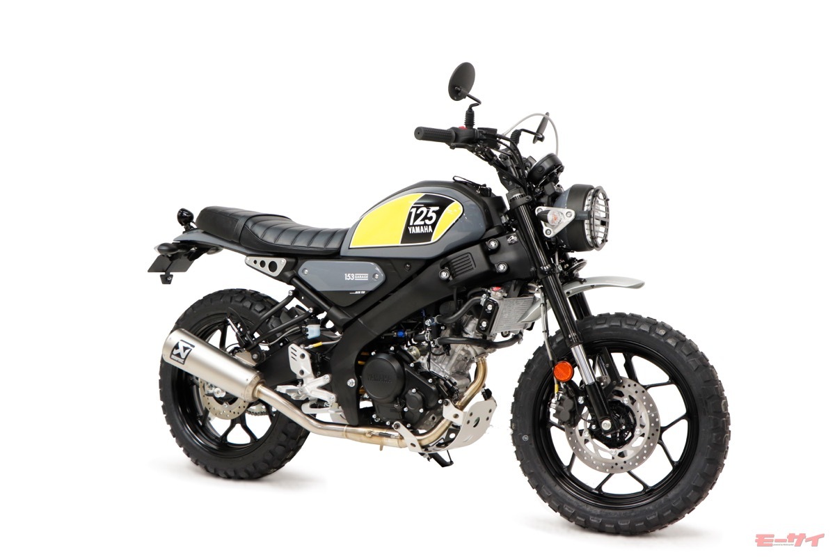 153GARAGE】「XSR125（2024）スクランブラーカスタム」は、手軽なパーツで本気のネオクラ！（モーサイ） - Yahoo!ニュース