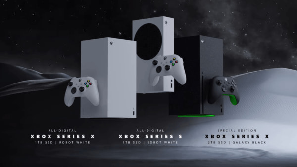 Xbox Series X|S」の新モデル3種が発表、今年ホリデーシーズンに一部 