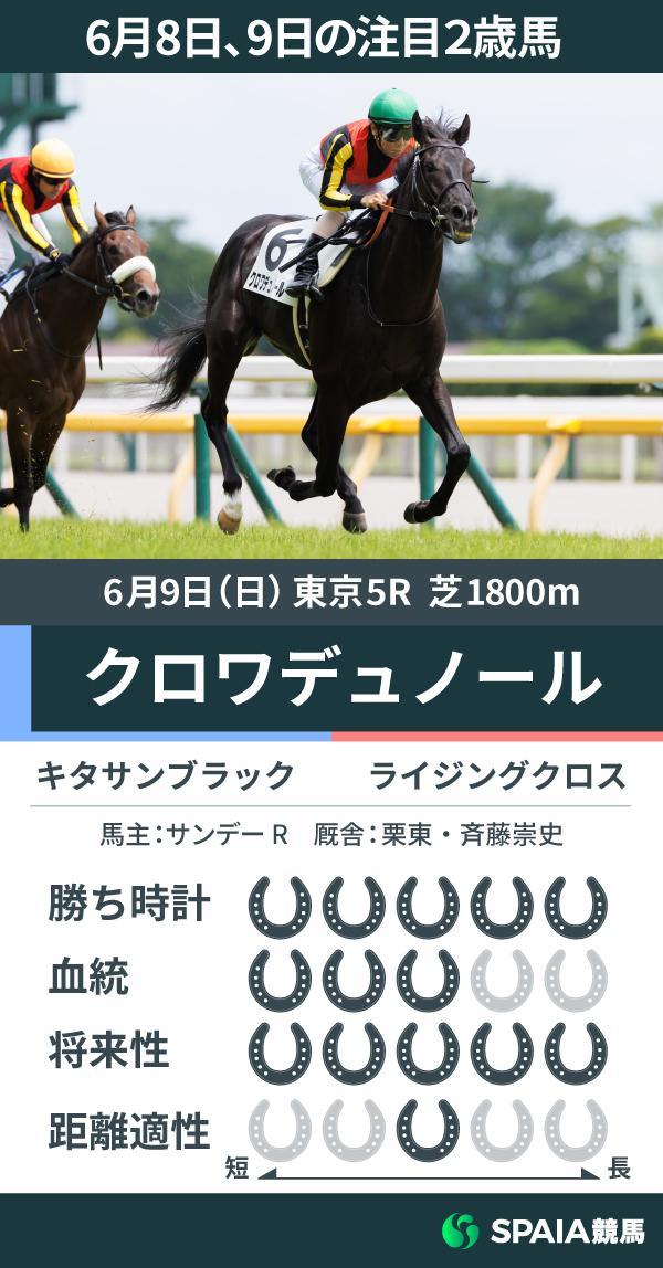 注目2歳馬】東京芝1800mの新馬戦レコードを更新 キタサンブラック産駒 