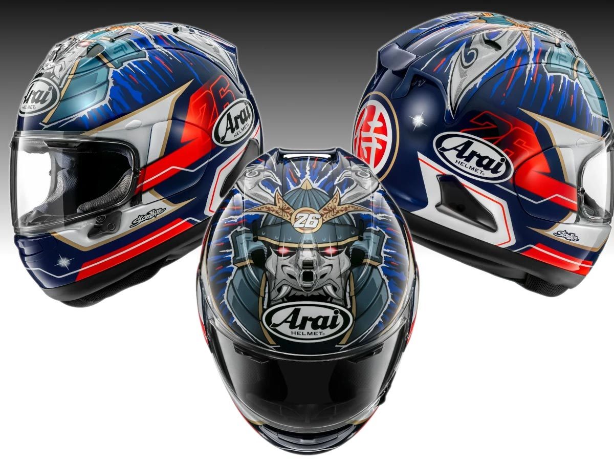 SHOGUN”の威厳に刮目せよ！ ARAI RX-7Xに新グラフィック「ペドロサ将軍」登場（Webikeプラス） - Yahoo!ニュース