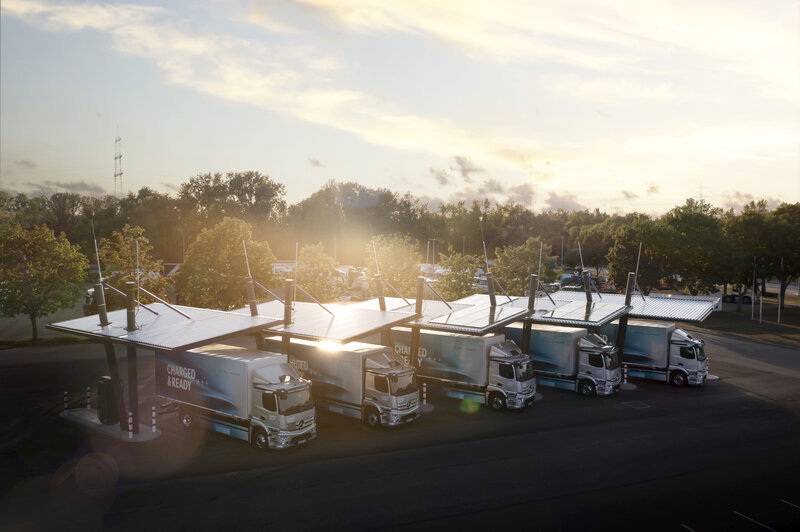 ダイムラートラック、欧州で新ブランド「TruckCharge」立ち上げ…顧客のEVトラック運用を全方位で支援