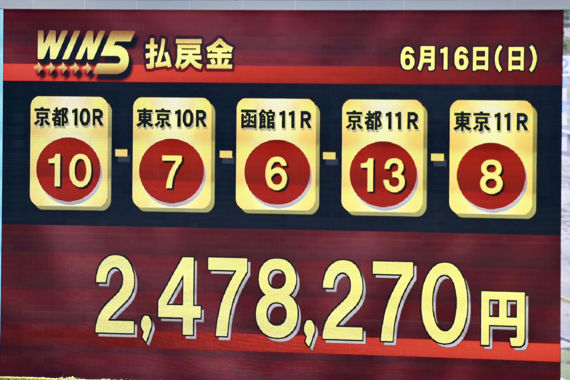 WIN5は247万円超の払戻し…マーメイドSは永島まなみ＆アリスヴェリテが重賞初制覇