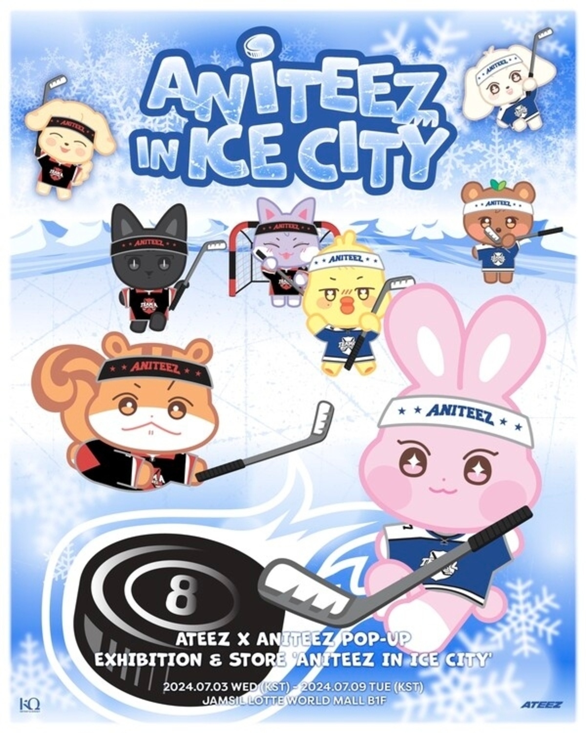 ATEEZ、7月に韓国でポップアップストア「ANITEEZ IN ICE CITY」を開催！キュートなポスターも（Kstyle） -  Yahoo!ニュース