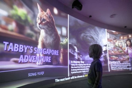 情報爆発の時代、図書館はどこへ…シンガポール、デジタル化とＡＩで革新　たった１分で物語を生成したり、３Ｄプリンターを使えたり(47NEWS)