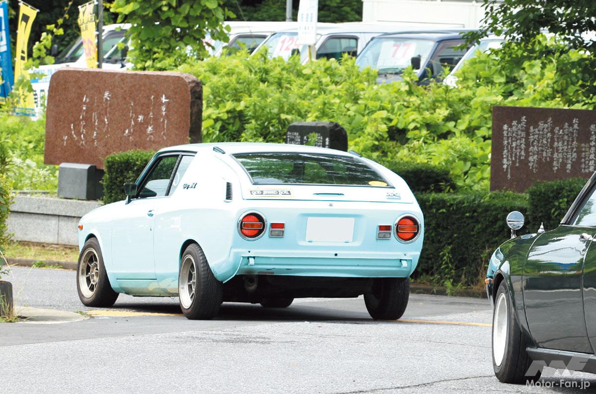 70年代日産末っ子のレーシースタイル・おれの街のクルマ自慢【フォト・スペシャル】 昭和47年式E10チェリー X-1 ～G-ワークス  2010年9月号より～（MotorFan） - Yahoo!ニュース