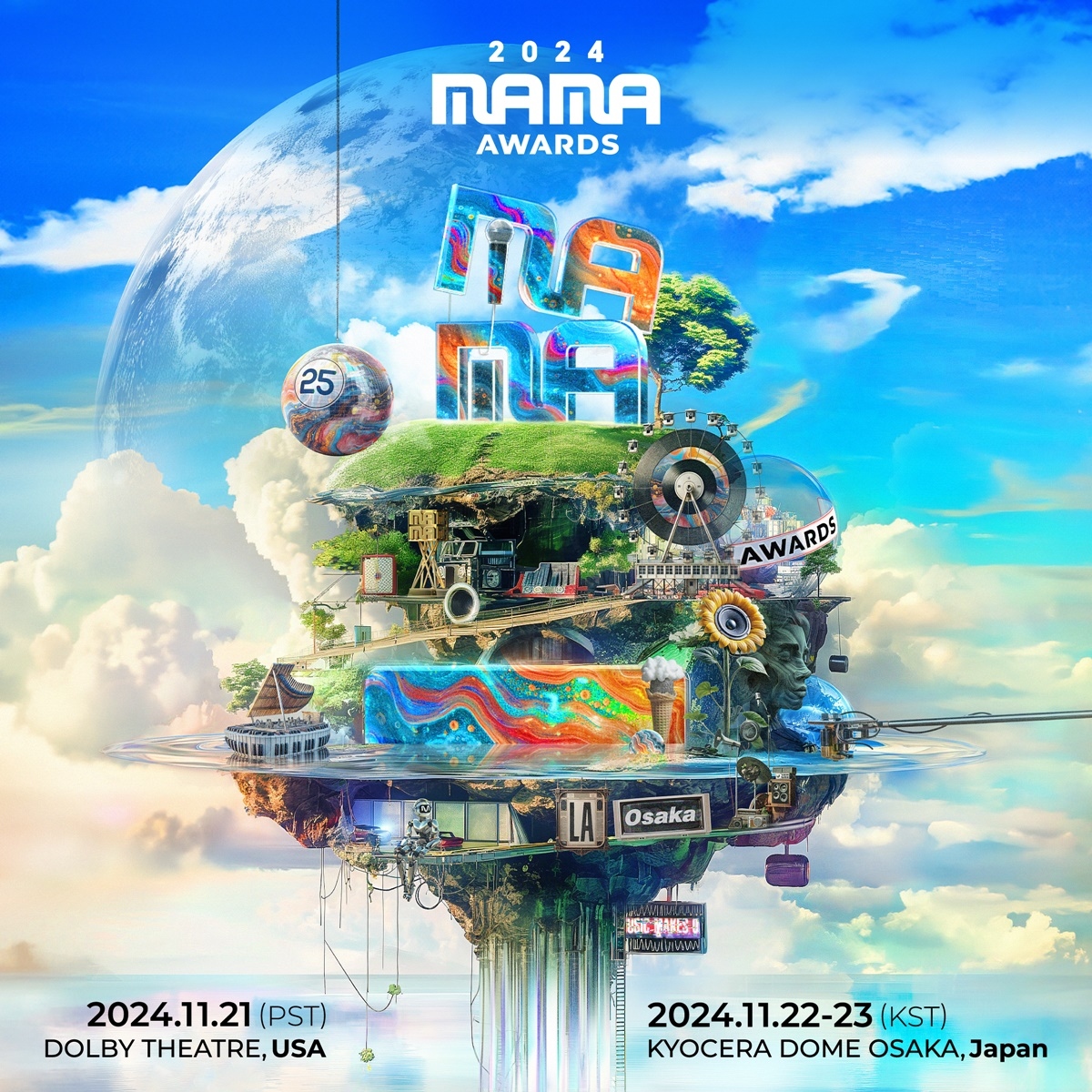 2024 MAMA AWARDS」京セラドーム大阪で11月2days！初のアメリカ進出で3日間にわたり開催（Kstyle） - Yahoo!ニュース