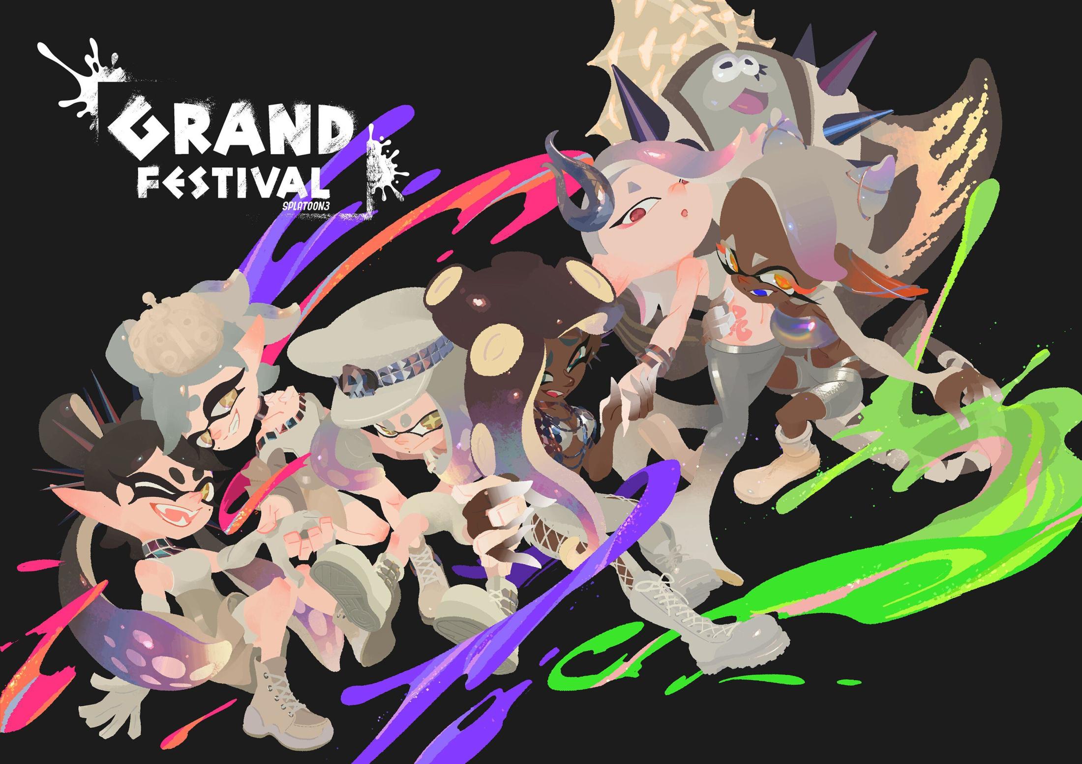 スプラトゥーン3』最大のフェス“グランドフェスティバル”が9月13日～16日に開催。お題は“大切なのは？ 過去 vs 現在 vs  未来”（ファミ通.com） - Yahoo!ニュース