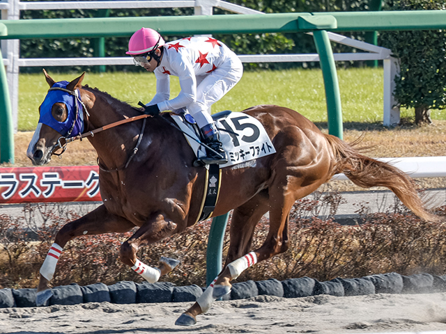 【レパードS想定騎手】ミッキーファイトは戸崎圭太騎手、ソニックスターは川田将雅騎手