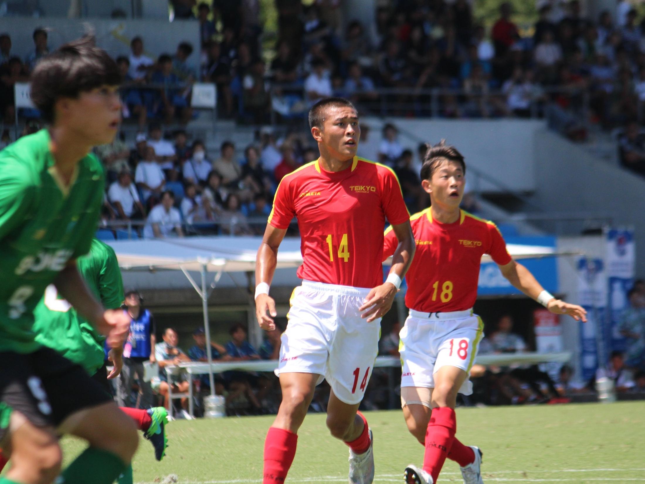 帝京長岡FW安野匠「胸を張って帰りたい」 (高校サッカードットコム) - Yahoo!ニュース