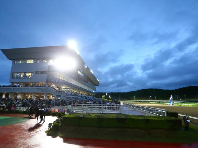 盛岡競馬9R以降が取り止めに 降雨による馬場状況悪化のため 重賞のOROカップも中止