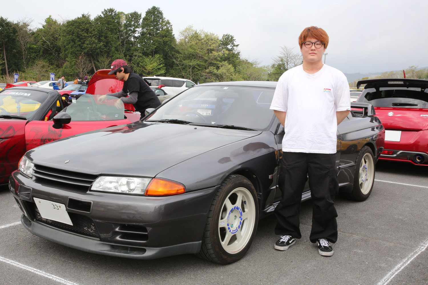 父から200万円ポッキリで譲ってもらった日産R32「スカイラインGT-R」は一生モノ！ 懐かしの当時物レイズ「TE37」前身ホイールがポイントです（Auto  Messe Web） - Yahoo!ニュース