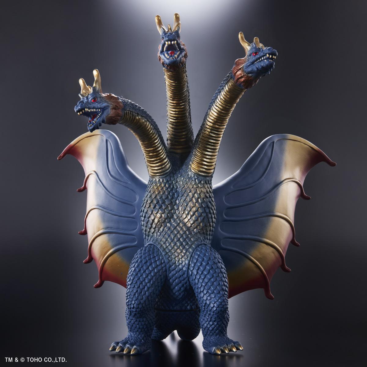 ＜三大怪獣 地球最大の決戦＞“幻のカラー”キングギドラがフィギュア化 ムービーモンスターシリーズに（MANTANWEB） - Yahoo!ニュース