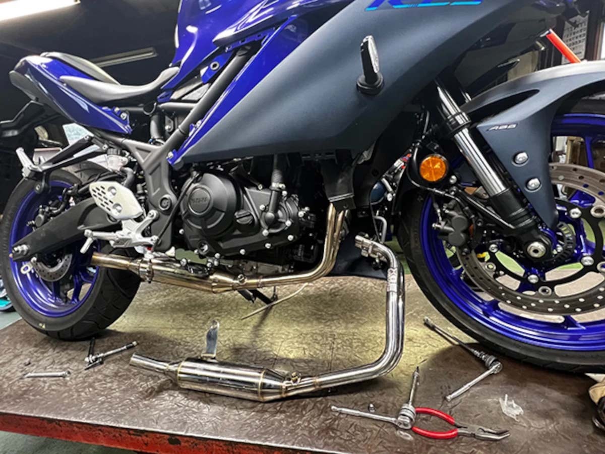 新製品】SP忠男「思わず笑顔が溢れてくる」 新型YZF-R25/MT-25用 「POWERBOX パイプ」が満を持して発売！（Webikeプラス） -  Yahoo!ニュース