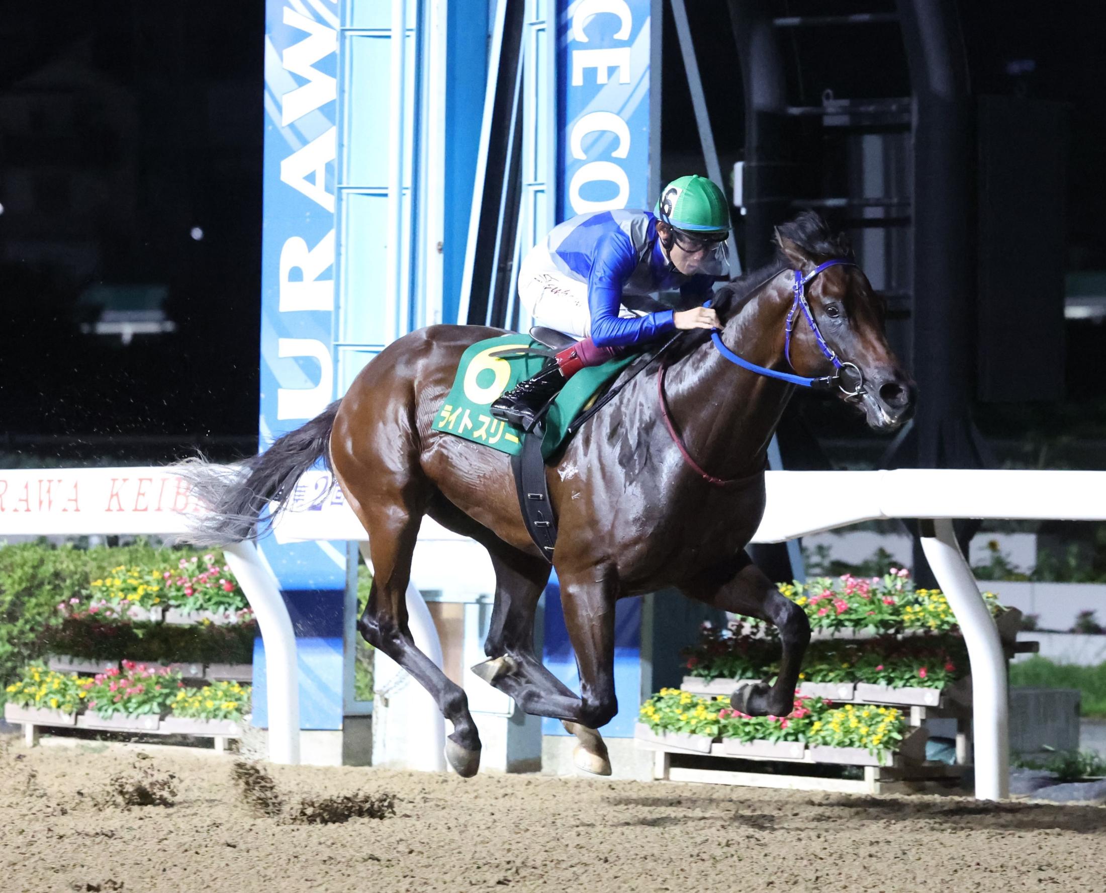 【地方競馬】ライトスリーが南関初の２歳重賞を制覇