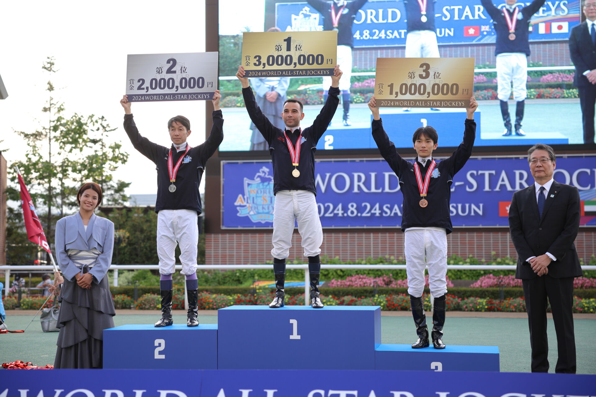 【2024WASJ】武豊「初老ジャパンとして頑張りました」…個人1位はモレイラ騎手