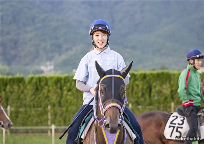 今週は台風との戦い！小倉2歳Sはケイアイマハナと参戦！【永島まなみの騎乗馬展望】