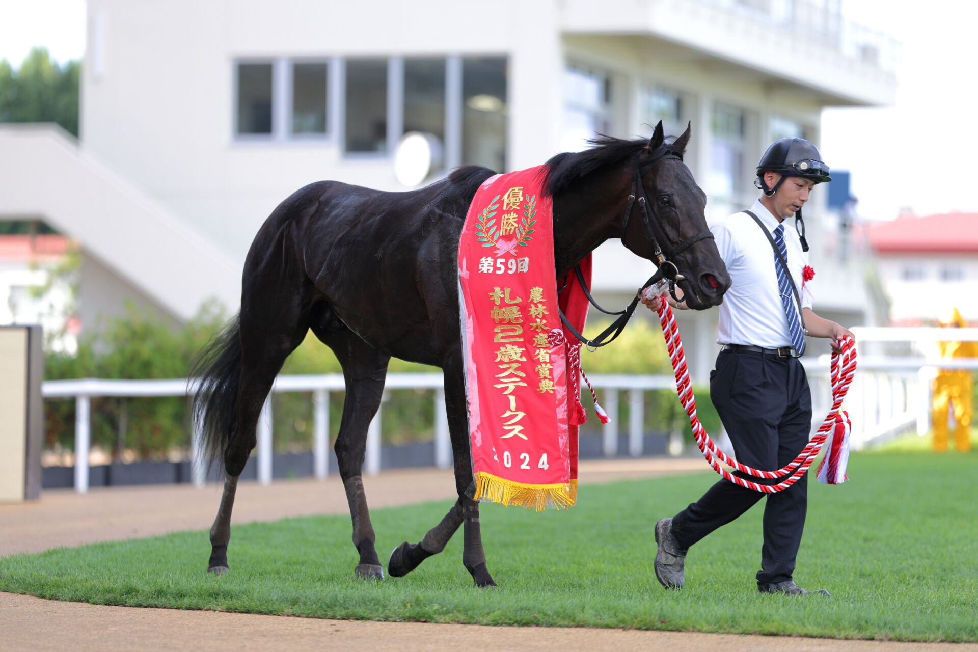 【札幌2歳S】佐々木大「最後まで必死」マジックサンズがデビュー2連勝