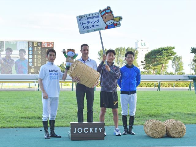 夏の新潟競馬リーディングジョッキーはC.ルメール騎手！ 「本当に嬉しく思います」