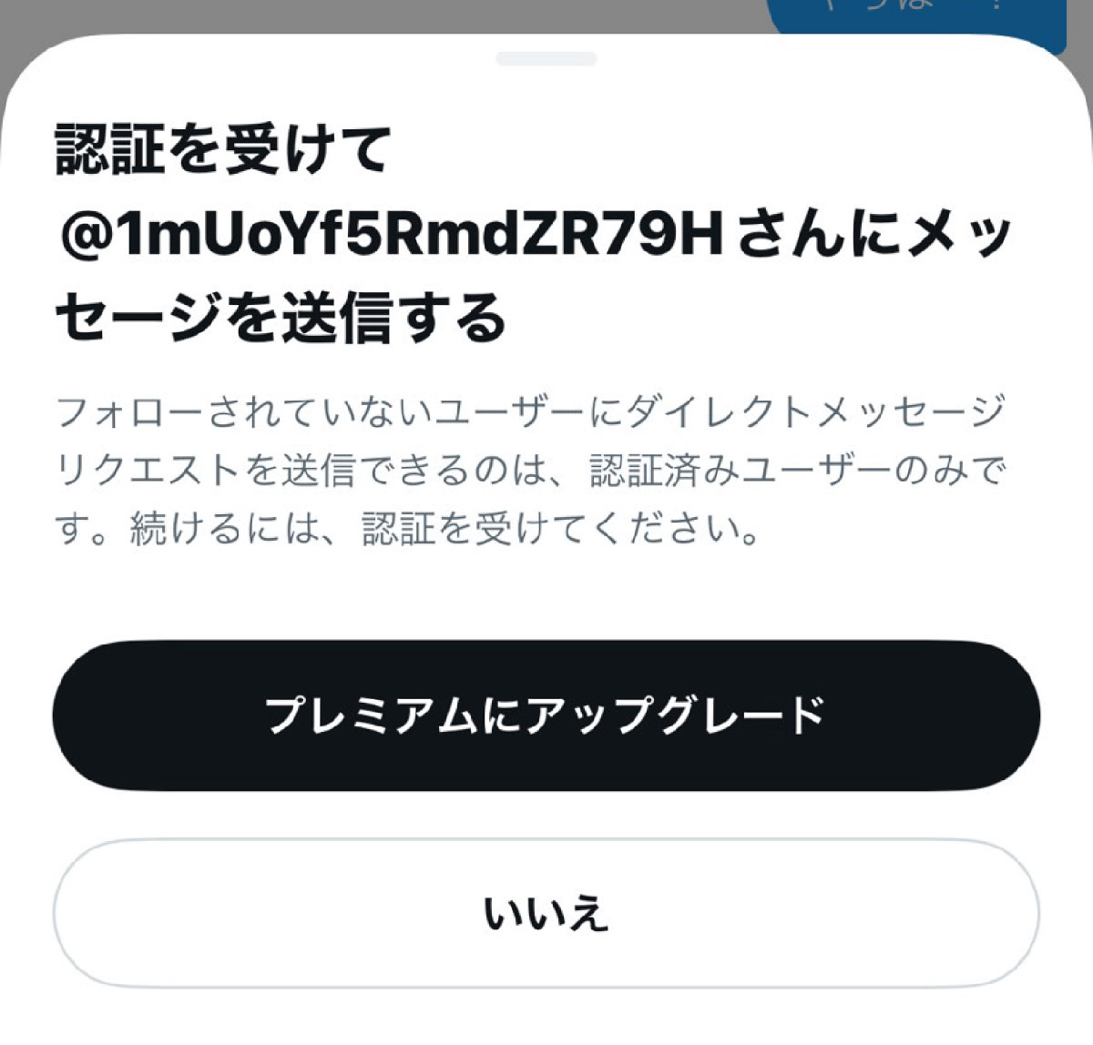 販売 twitter dm 送れない ステッカー