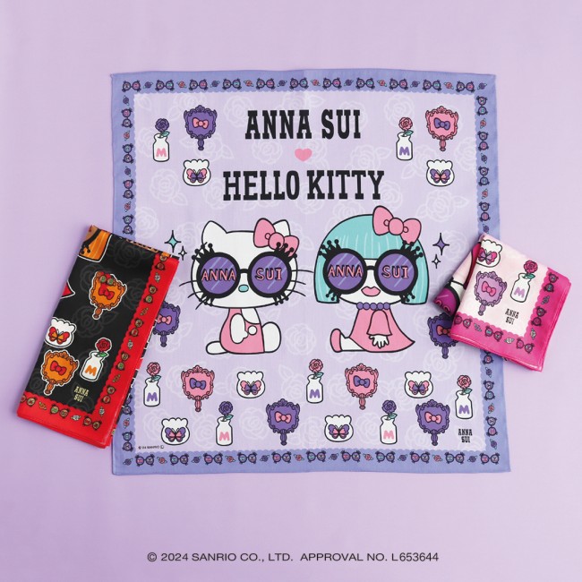 ハローキティ＆「ANNA SUI」がコラボ！ 歴代アートをデザインしたエコバッグなど登場（クランクイン！） - Yahoo!ニュース