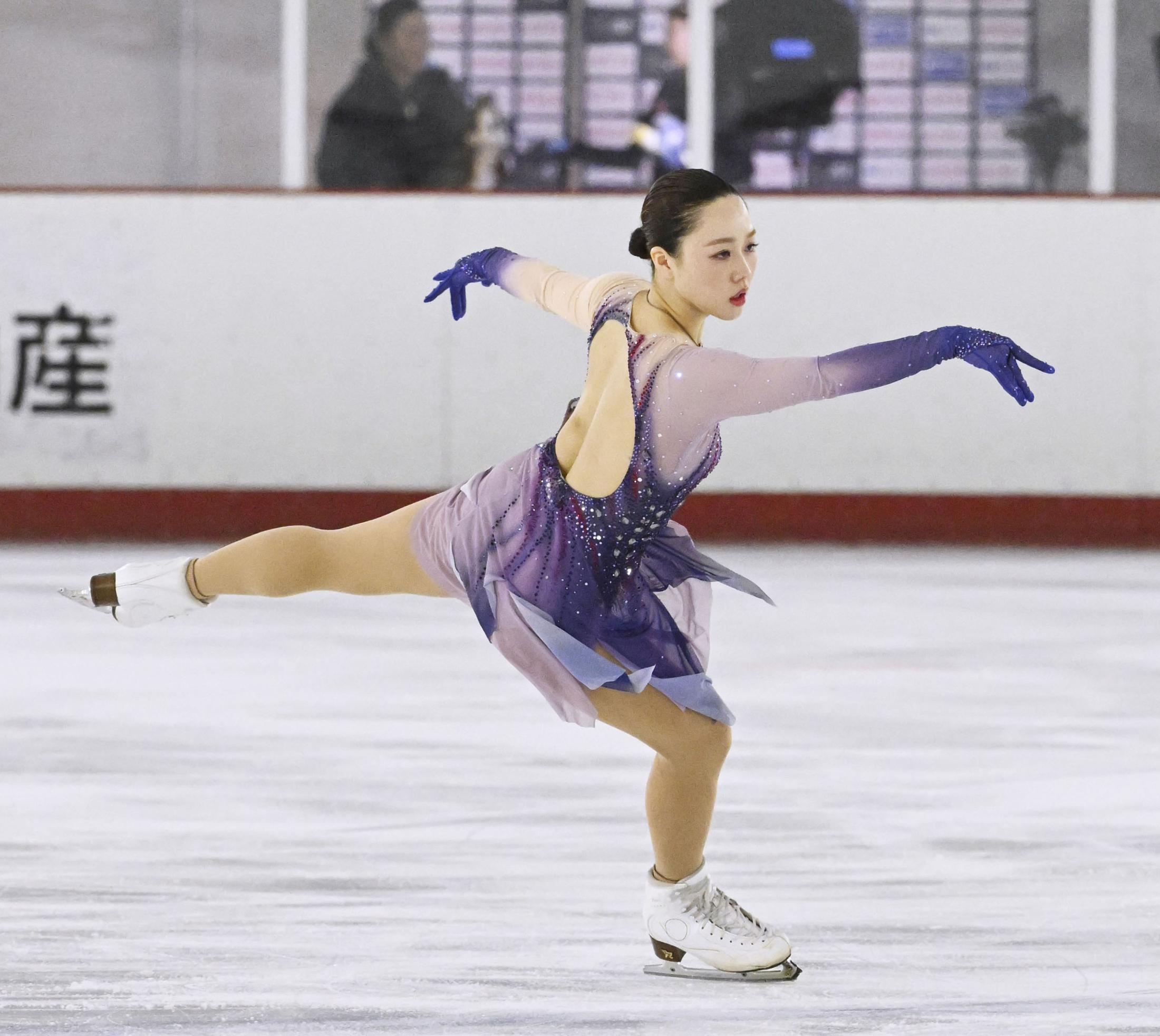 樋口新葉V、住吉りをん2位 フィギュア東京選手権（共同通信