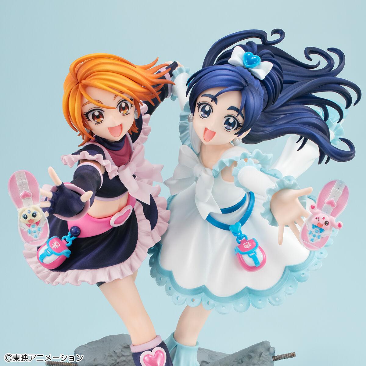 ＜ふたりはプリキュア＞キュアブラック＆キュアホワイトが手をつなぐ フィギュアにプリキュアの魅力詰め込む（MANTANWEB） - Yahoo!ニュース