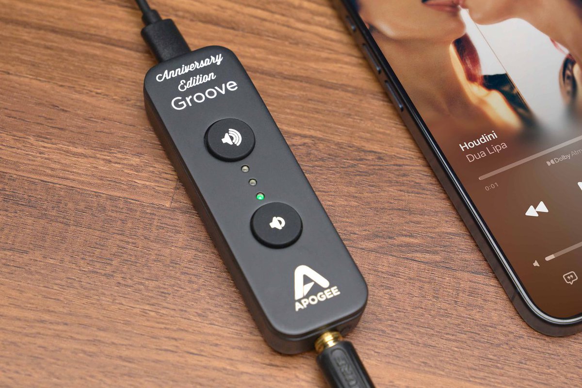 Apogee、プロ機器の技術を活かしたUSB-DAC兼ヘッドホンアンプ「GROOVE 40th Anniversary Edition」（PHILE  WEB） - Yahoo!ニュース