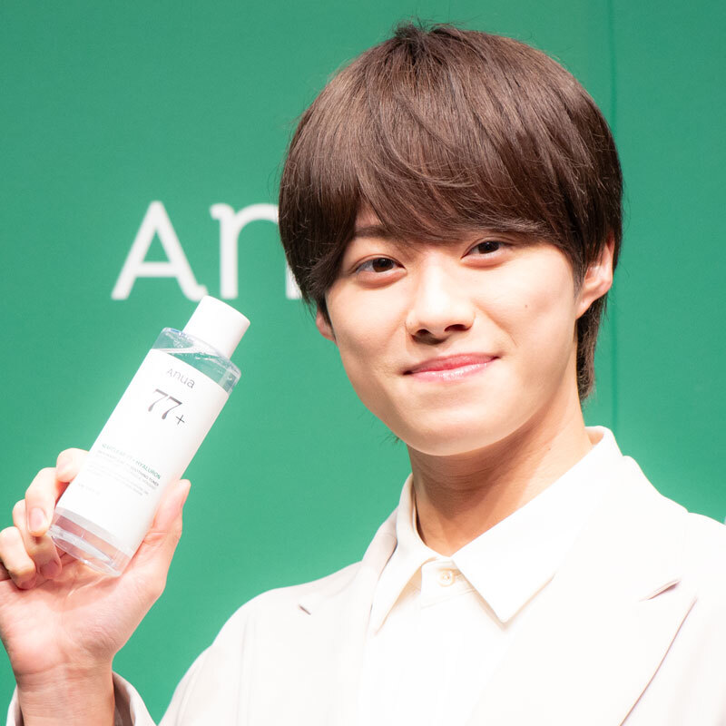 なにわ男子の大橋和也が韓国スキンケア「アヌア」発表会に登場 化粧品CM初起用に「よっしゃー！」（WWDJAPAN.com） - Yahoo!ニュース