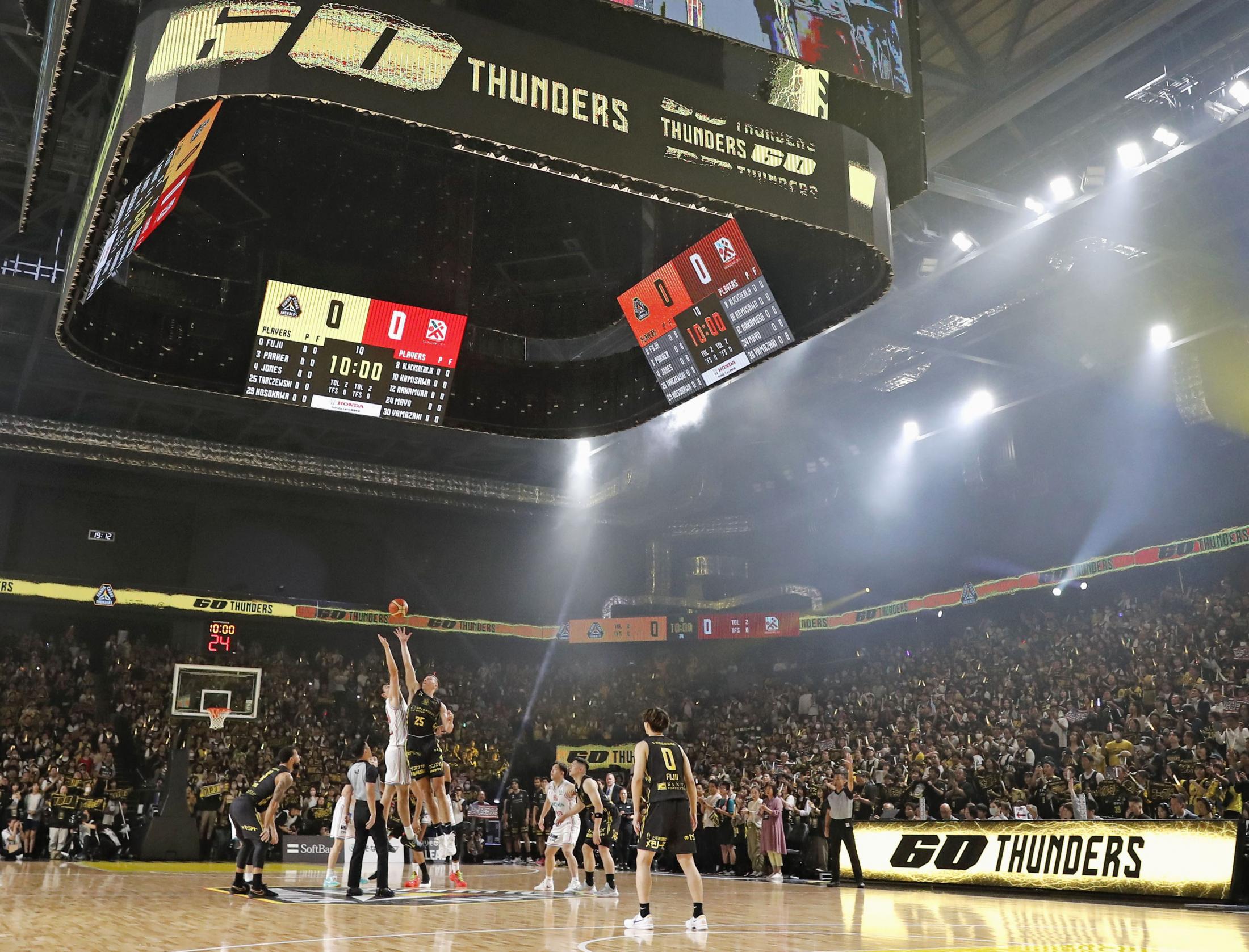 バスケBリーグ1部が開幕 群馬が昨季王者・広島に快勝（共同通信