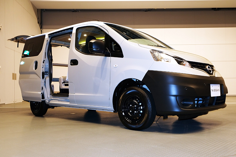 日産が12月投入、商用バン「NV200バネット」車中泊仕様の全容（ニュースイッチ） - Yahoo!ニュース