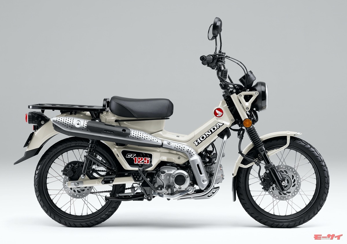 大人気】「CT125・ハンターカブ」にベージュとグレー追加！レッド継続！ギヤポジメーターを別売りで設定（モーサイ） - Yahoo!ニュース