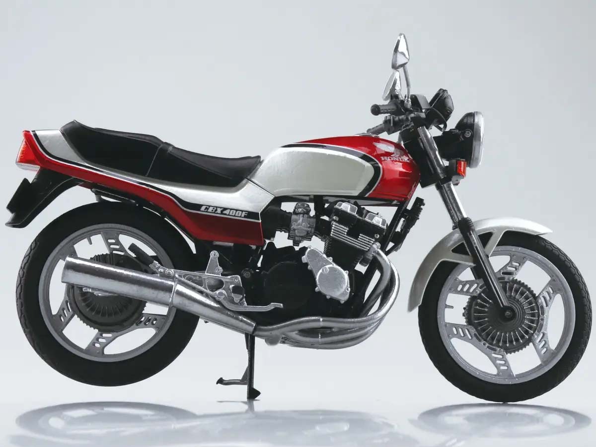 リアルな重量感の1/12サイズ「CBX400F」アオシマから2025年2月発売！初期型カラーをフルラインナップ（Webikeプラス） -  Yahoo!ニュース