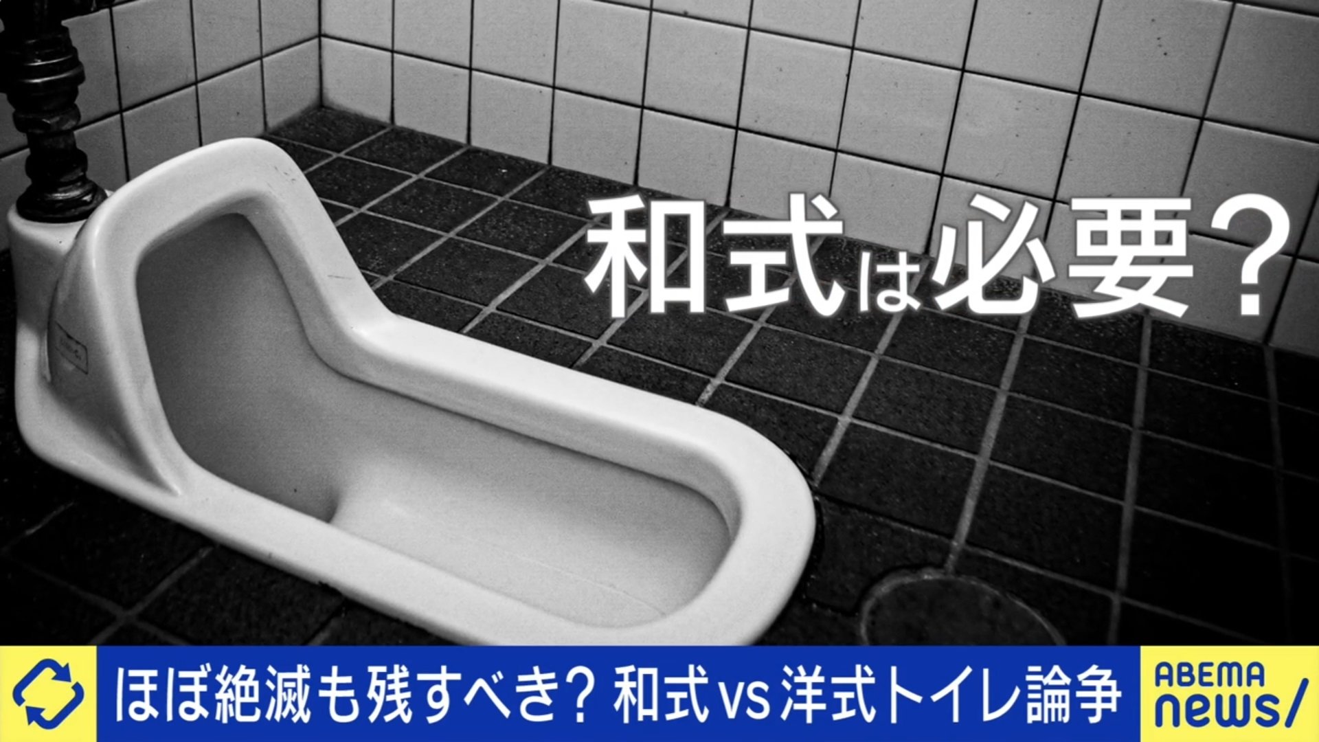 和式トイレってまだ必要？国内家庭の9割は洋式も、ひろゆき氏「海外では和式のやり方が絶対必要」しゃがみスタイルどう教える？（ABEMA TIMES） -  Yahoo!ニュース