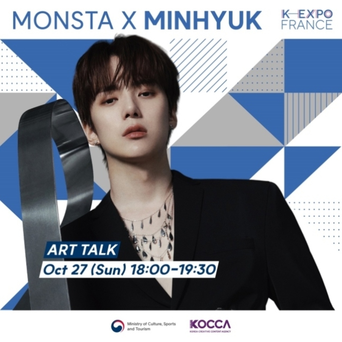 MONSTA X ミニョク、除隊後初の海外スケジュール！「K-EXPO FRANCE 2024」にK-POPアーティストで唯一参加（Kstyle） -  Yahoo!ニュース