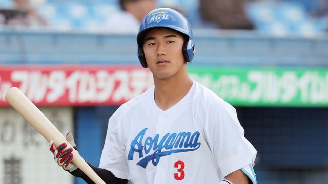ドラフト】ロッテが青山学院大・西川史礁の交渉権獲得 玉塚