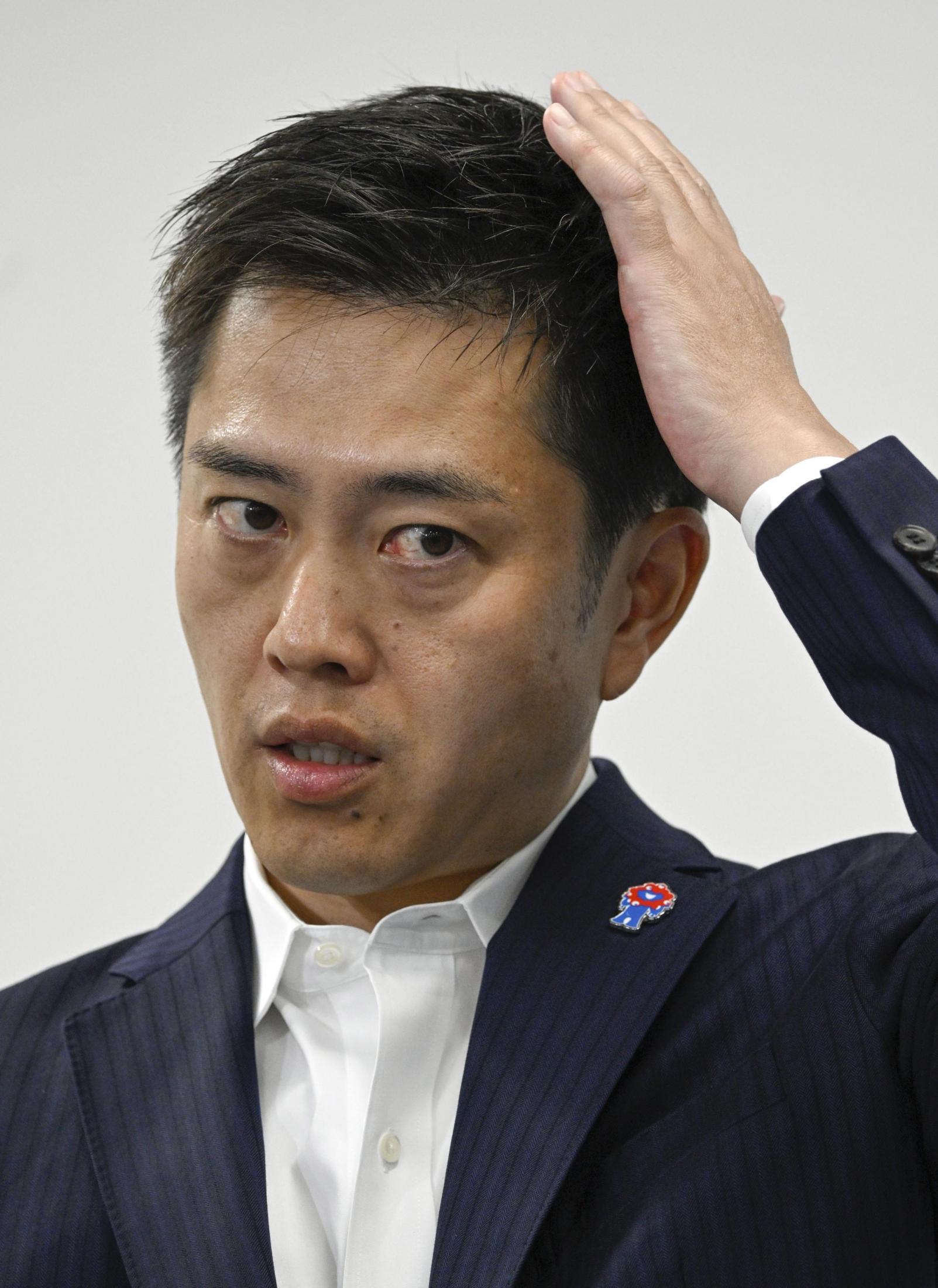 維新・吉村氏「野党で一人負け」 政権参画、新代表の下で判断