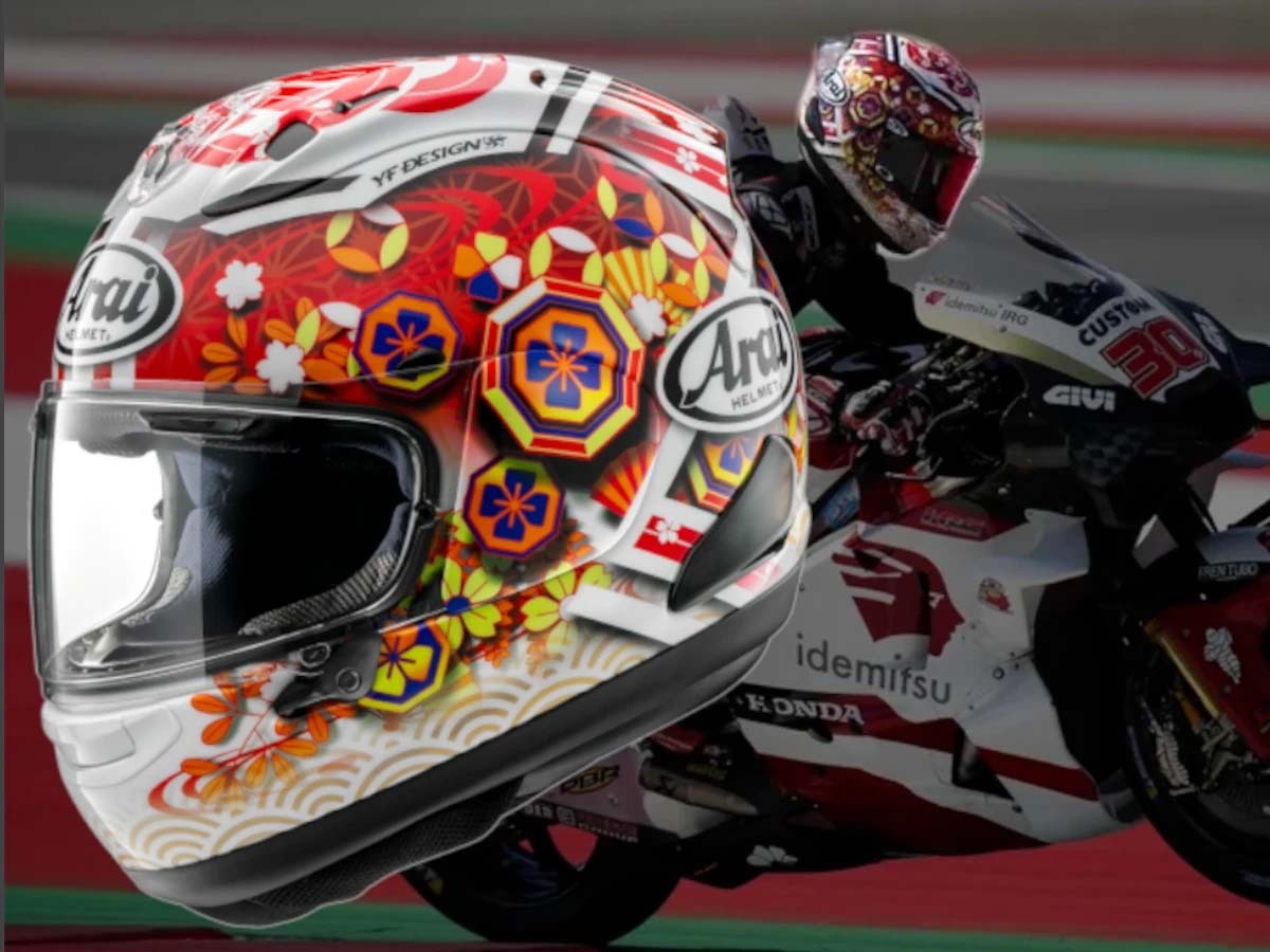 新製品】まさに日本を代表する雅なデザイン！ Arai RX-7Xから中上貴晶選手モデル「NAKAGAMI GP3」登場（Webikeプラス） -  Yahoo!ニュース