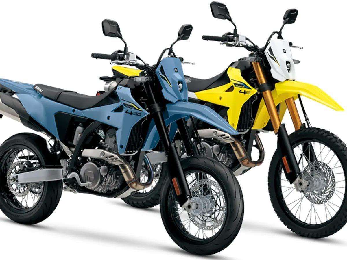 速報】2025年新型DR-Z400S/SMは「DR-Z4S]「DR-Z4SM」として登場！ 海外でその姿が公開（Webikeプラス） -  Yahoo!ニュース