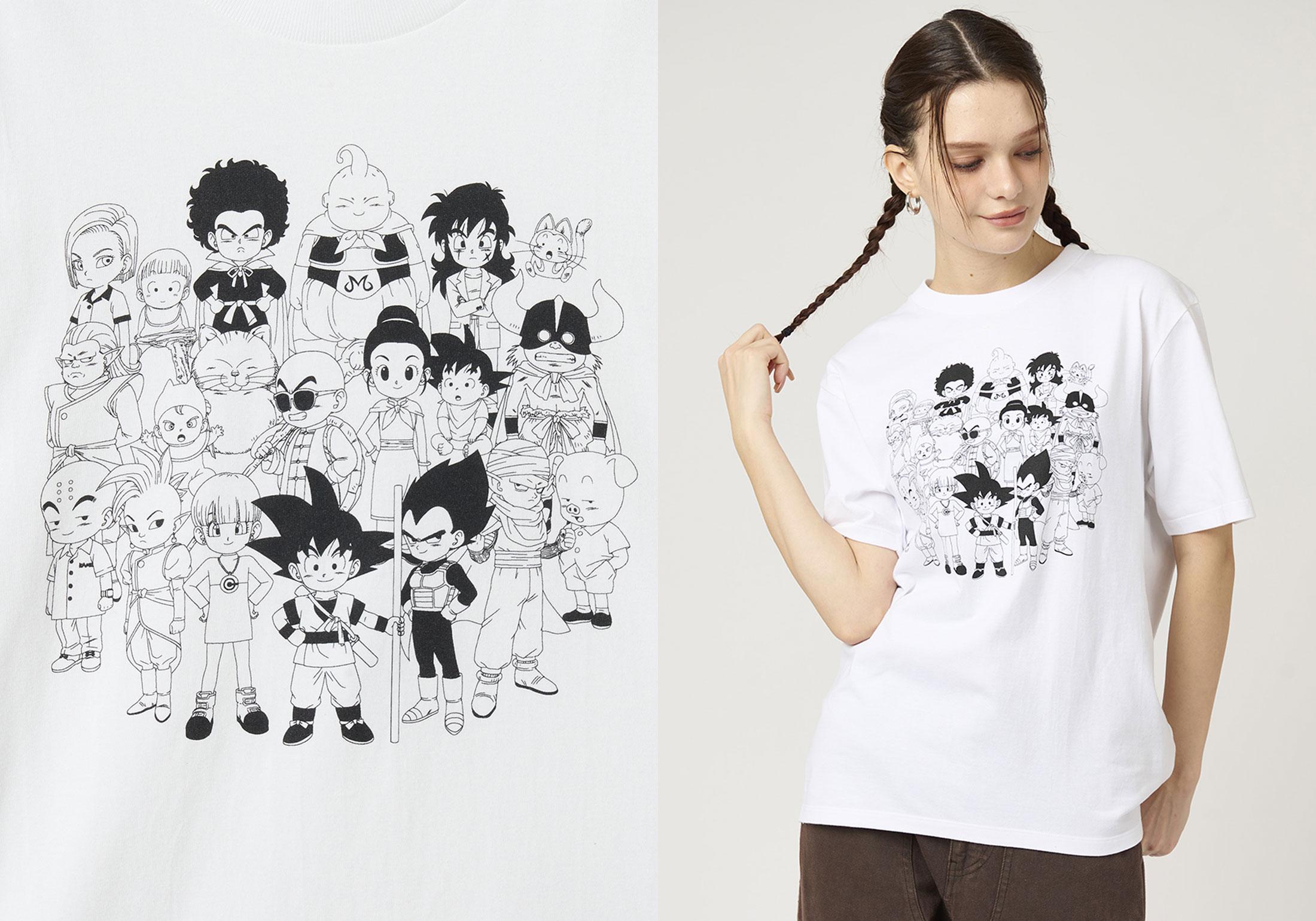 ドラゴンボールDAIMA＞グラニフコラボTシャツ 小さくなった悟空たち 東の界王神、新キャラのグロリオも（MANTANWEB） - Yahoo!ニュース