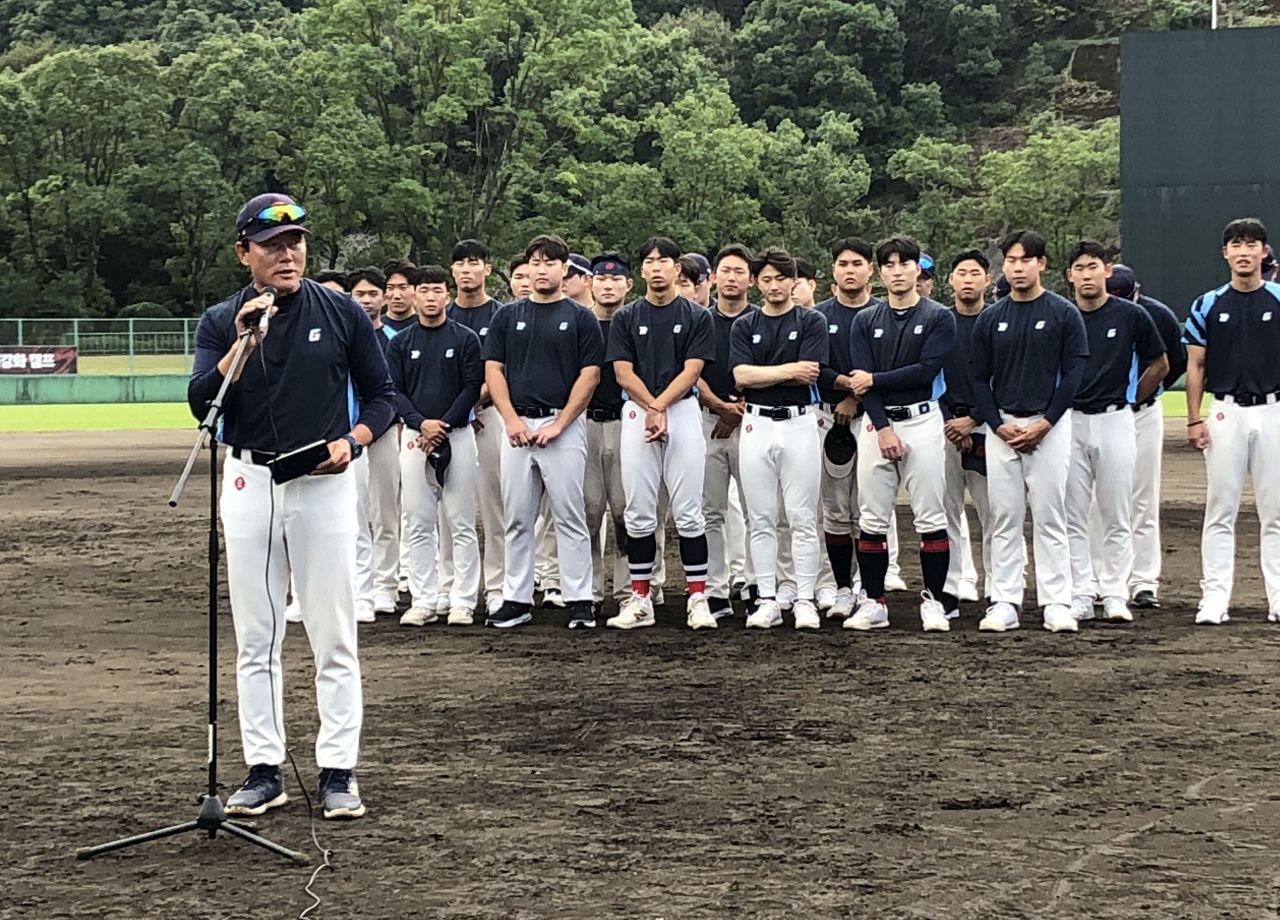 韓国プロ野球・釜山ロッテが宮崎・日向で秋季キャンプ 24日まで 名門球団で今季は7位（西スポWEB OTTO！） - Yahoo!ニュース