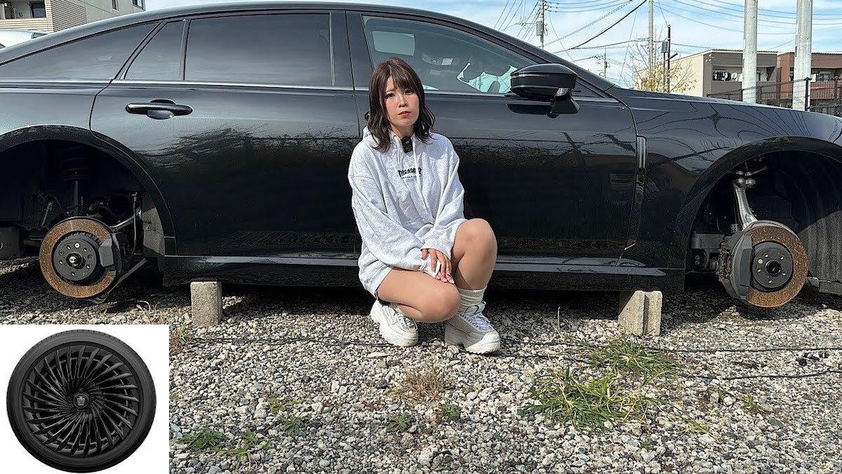 愛車ホイール4本が盗難被害…女性YouTuberが“苦境”告白「警察はなにもしてくれない」（リアルサウンド） - Yahoo!ニュース