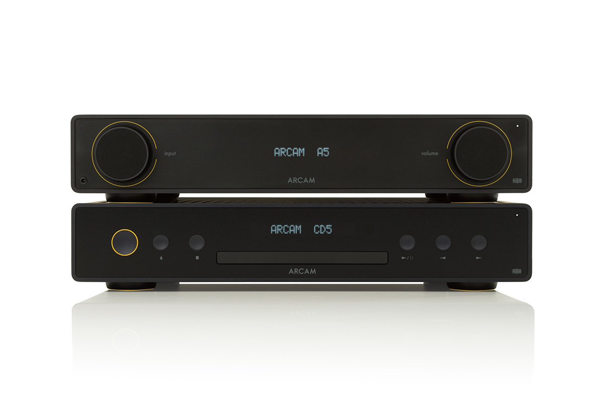 ARCAM、スリムデザインのプリメイン「A5」/CDプレーヤー「CD5」。両機とも税込11万円（PHILE WEB） - Yahoo!ニュース