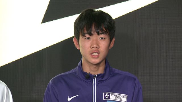 箱根駅伝】2年ぶり王座奪還へ 駒澤大ルーキー桑田「チームに